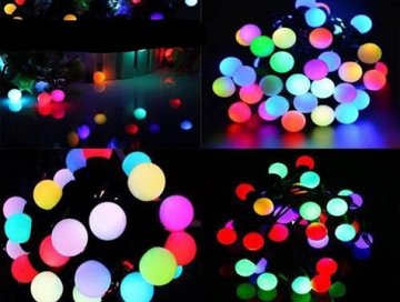 Top Şeklinde Rgb Dekor Işık (5 Metre)