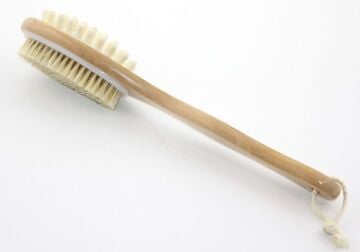 Ahşap Çift Taraf Masaj Aleti Banyo Duş Fırçası