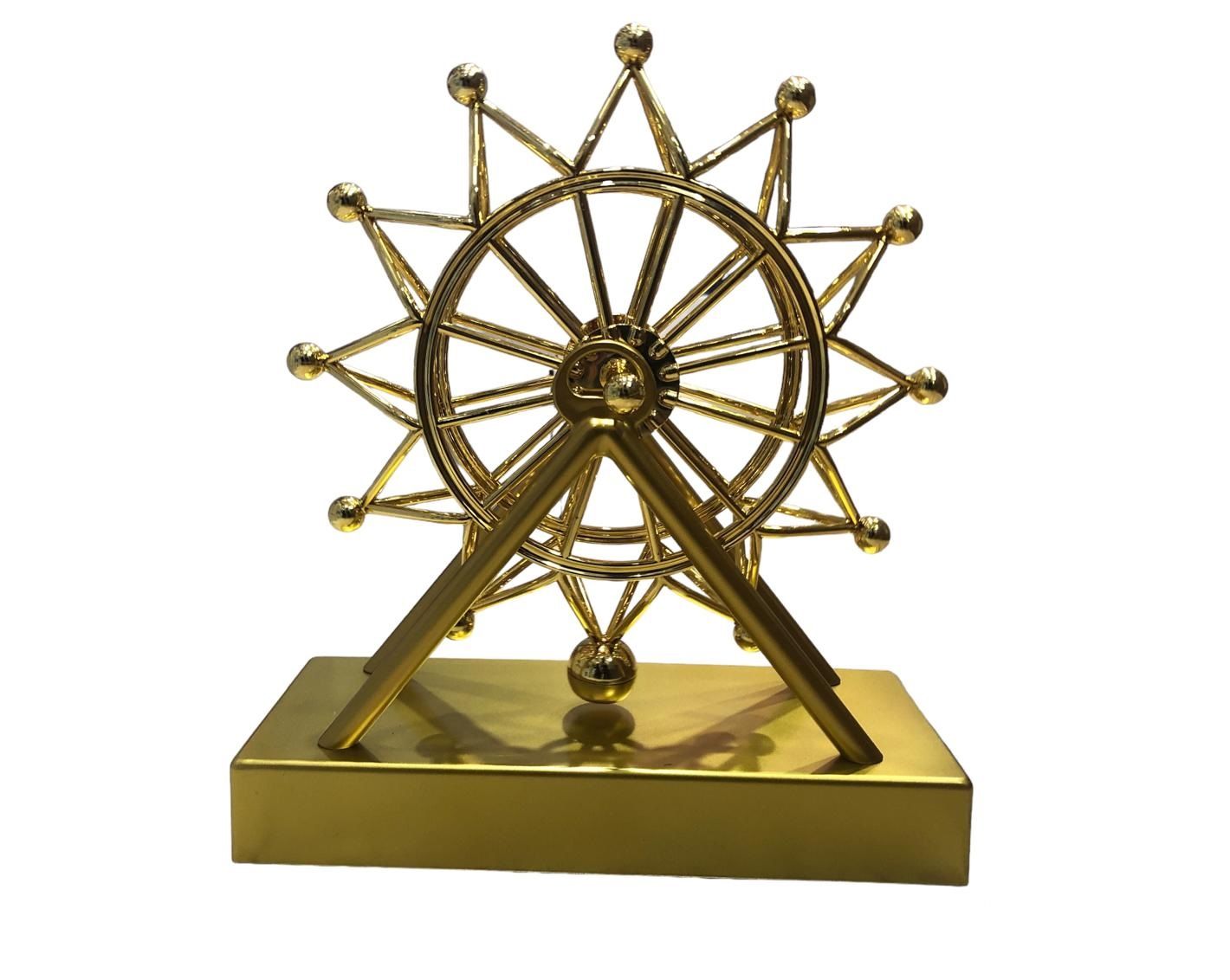 Gold Dönme Dolap Tasarımlı Orbital Denge Topu