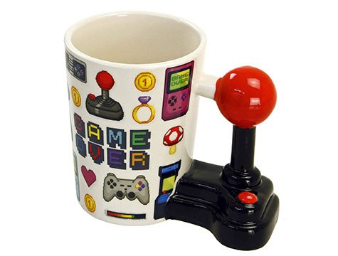 Joystick Oyun Kolu Tutacaklı Kupa Bardak