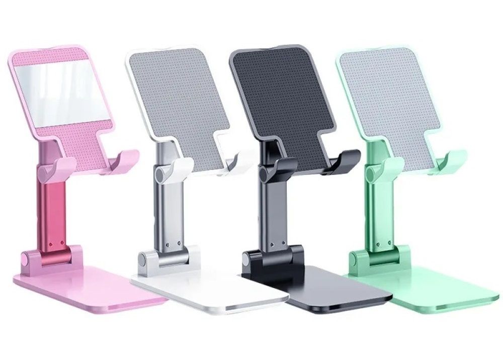 Renkli Katlanabilir Ayarlanabilir Masa Üstü Telefon Tablet Tutucu