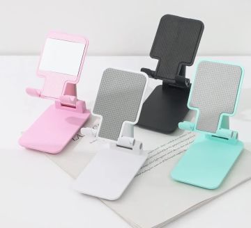 Renkli Katlanabilir Ayarlanabilir Masa Üstü Telefon Tablet Tutucu