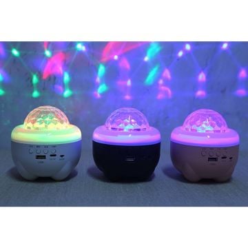Star Master Bluetooth'Lu Müzik Çalar Led Masa Lambası