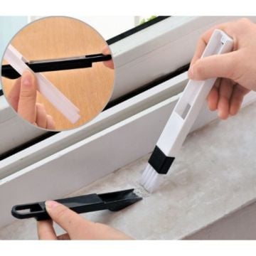 Çok Fonksiyonlu Klavye Ve Pencere Oluğu Temizleme Fırçası ve Küreği