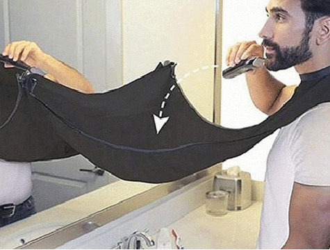 Pratik Sakal Kesme Örtüsü Berber Traş Örtüsü