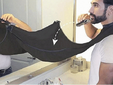 Pratik Sakal Kesme Örtüsü Berber Traş Örtüsü