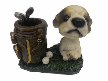 Kafası Sallanan Polyester Köpek Kalemlik