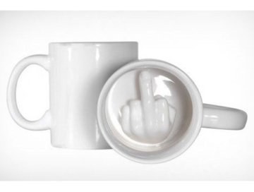 El Hareketli Kupa Bardak Up Yours Mug