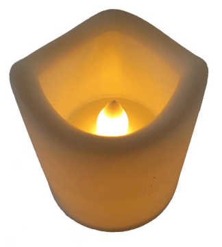 Dekoratif Pilli Mum Led Işıklı Mum Lamba (24 Adet)