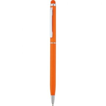 Promosyon Dokunmatik Turuncu Tükenmez Metal Touchpen Kalem