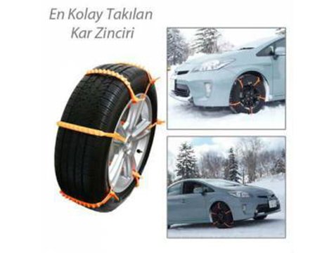 Kar Paleti Patinaj Önleyici Plastik Kar Zinciri