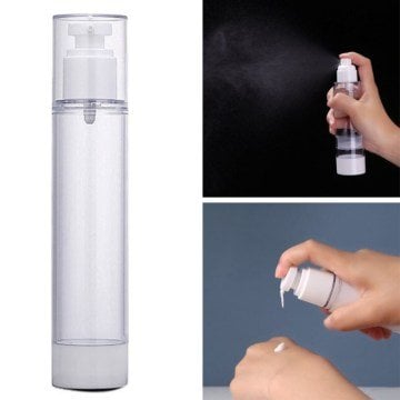 Doldurulabilir Taşınabilir Seyahat Parfüm Krem Şişesi 50 ml