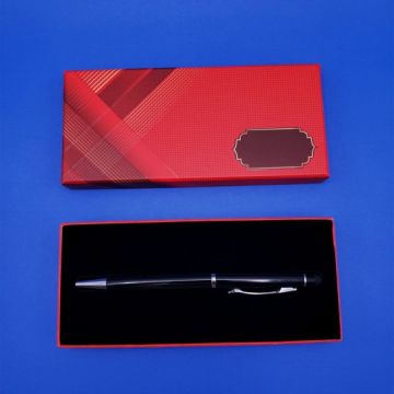 Kutulu Siyah Tükenmez Touchpen Kalem