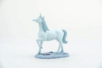 Dekoratif Polyester Unicorn Biblosu 20 cm