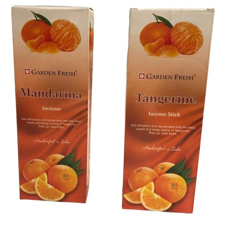 Garden Fresh Mandarina Kokulu Çubuk Tütsü İncense Sticks (120 Adet)
