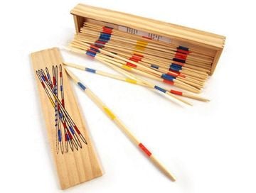 Ahşap Mikado Spiel Oyun Çubukları