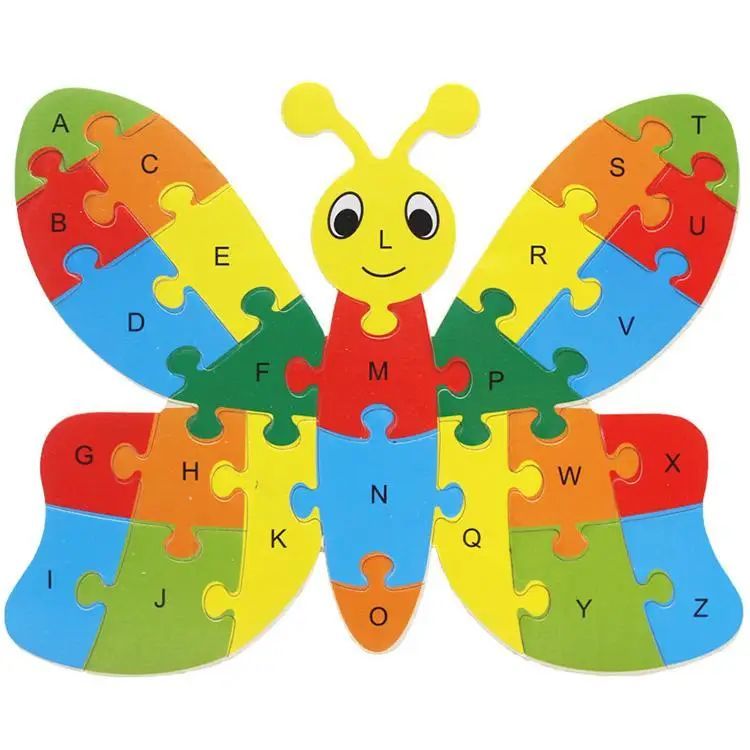 Ahşap Puzzle Arı Şeklinde Yapboz