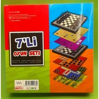 7 Li Oyun Seti Eğitici Zeka Oyunu