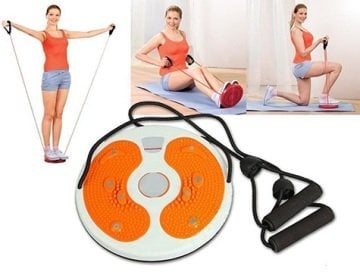 Bel İnceltici İpli Spor Aleti Waist Twisting Disc