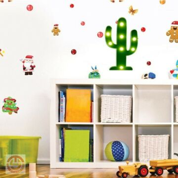 Dekoratif Led Kaktüs Gece Lambası