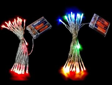 Pilli Pirinç Yılbaşı Çam Ağacı Dekorasyon Süsleme Işıkları
