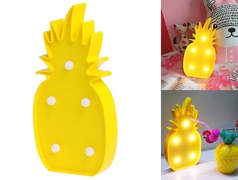 Dekoratif Led Ananas Gece Lambası