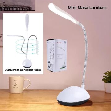 Led Işıklı Masa Üstü Lamba