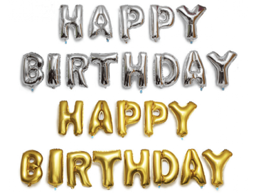 Happy Birthday Yazılı Folyo Balon