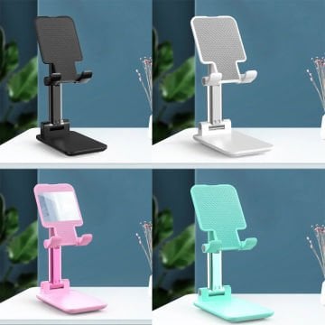 Katlanabilir Ayarlanabilir Masa Üstü Telefon Tablet Tutucu