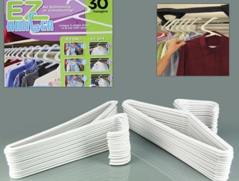Ez Hanger Pratik Z Elbise Askısı (30 Adet)