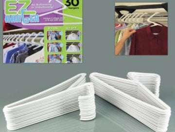 Ez Hanger Pratik Z Elbise Askısı (30 Adet)