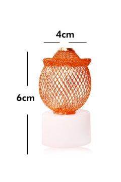 Portatif Mini Metal Led Işıklı Lamba (12 Adet)