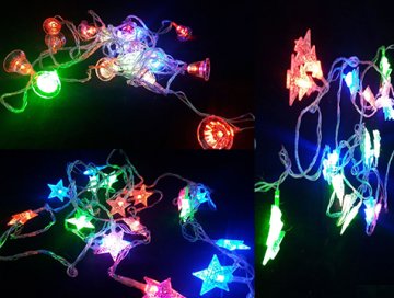 Yılbaşı Çam Ağacı Dekorasyon Süsleme Led Işıkları