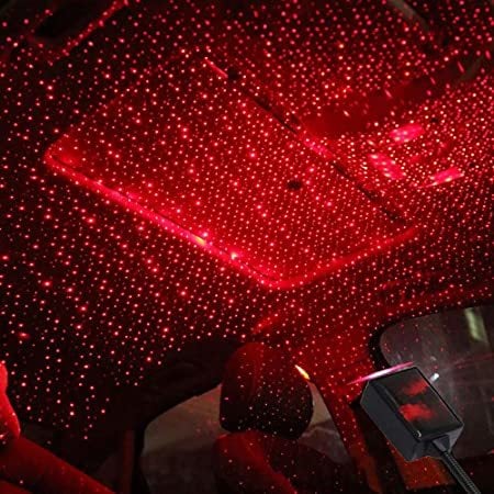 Çatıda Dönen Yıldız Gece Işığı Romantik Atmosfer Kapalı Dekor Lambası