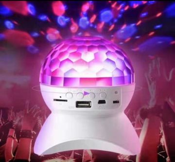 Ledli Müzikli Bluetooth Özellikli Gece Lambası