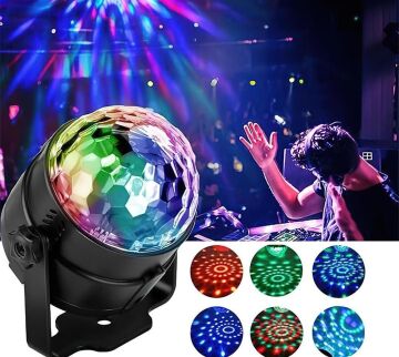 Oynar Başlıklı Renk Değiştiren Disko Topu