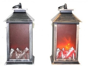 Dekoratif Led Işıklı Mini Şömine