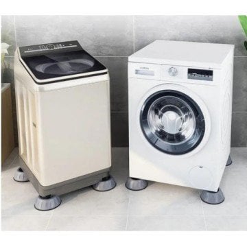 Çamaşır Makinesi Stopper Titreşim Önleyici Ayak (4 Adet)
