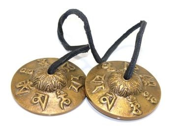 Pirinç Meditasyon Çanı Yoga El Zili (7.5cm)