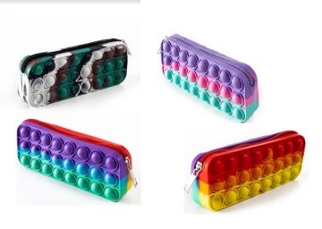 Pop İt Fidget Kalemlik Oyuncak  Kalem Kutu