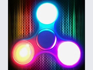 Işıklı Stres Çarkı Hand Spinner Light Fidget Spinner