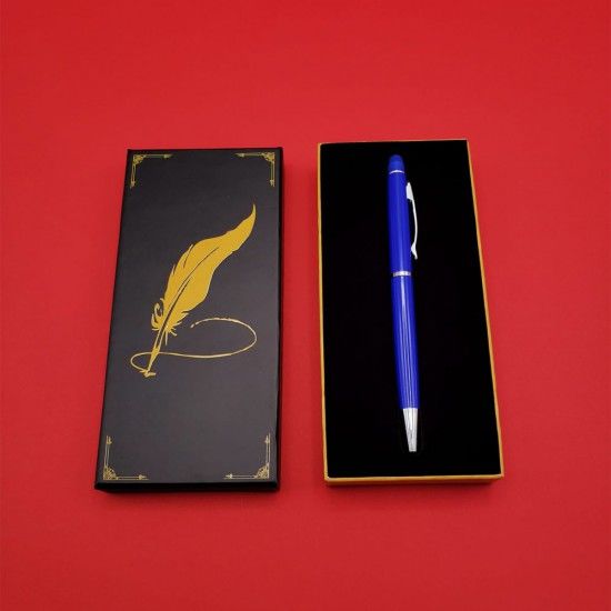 Kutulu Mavi Tükenmez Touchpen Kalem