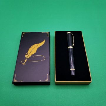 Kutulu Hediyelik Lüx Siyah Roller Kalem