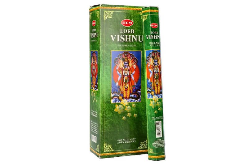 Hem MLord Vishnu Hexa Çubuk Tütsü İncense Sticks (120 Adet)