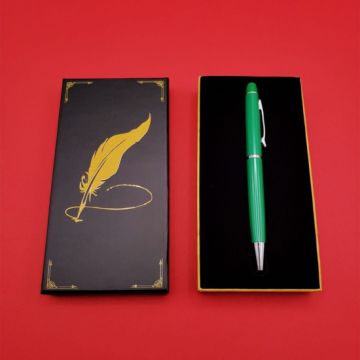 Kutulu Yeşil Tükenmez Touchpen Kalem