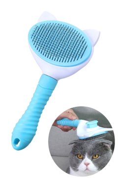 Otomatik Temizlenen Basmalı Kedi Köpek Tüy Toplayıcı Fırça