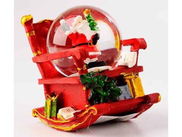 Sallanan Koltuk Noel Baba Kardan Adam Kar Küresi