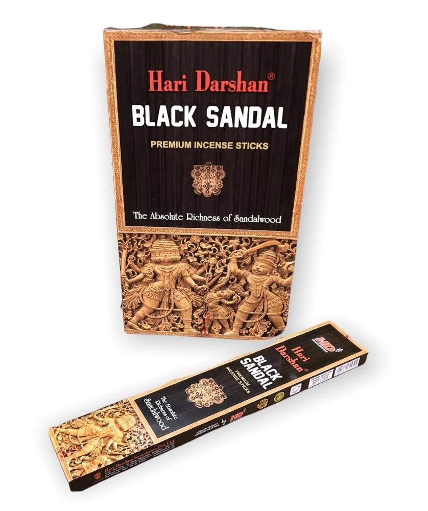 Hd Black Sandal Organik Çubuk Tütsü (12 Paket x 18 gr)