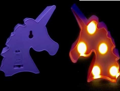 Dekoratif Mini Led Işıklı At Tasarımlı Gece Lambası