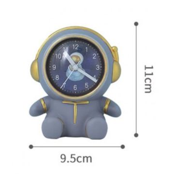 Astronot Kumbara Dekoratif Masa Saati (Büyük Boy)